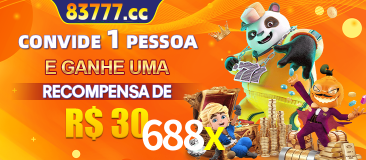 Banner institucional da 688x sobre parceria de marcas e criação de uma marca de excelência, apresentando os mascotes de jogos populares como o Fortune Tiger.